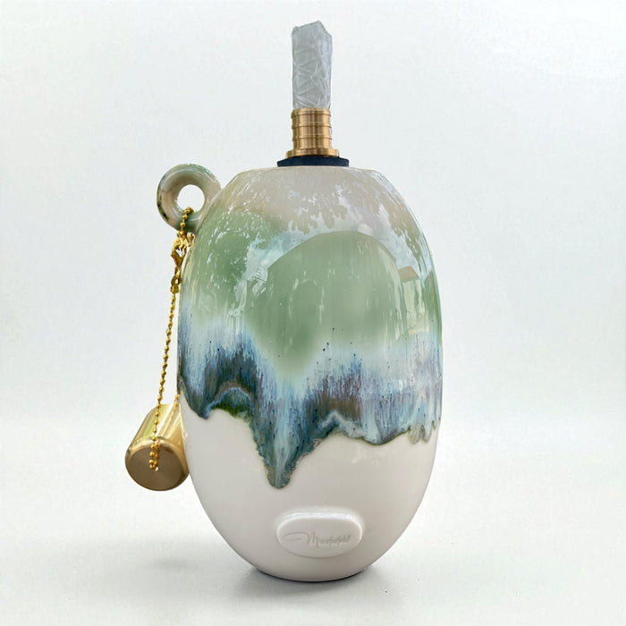 Luna Olielampe grøn